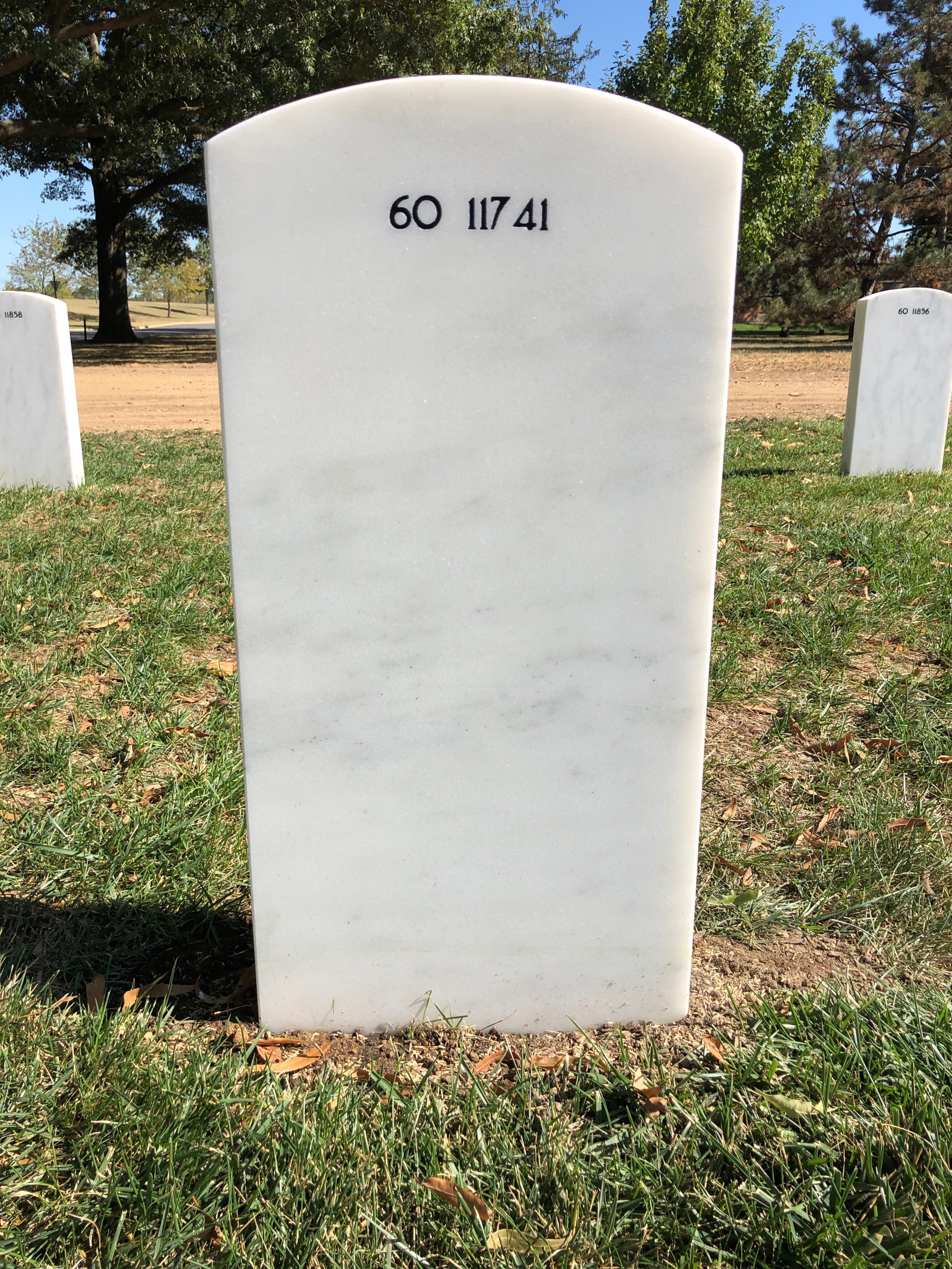 Back of headstone — Shannon Mary Kent