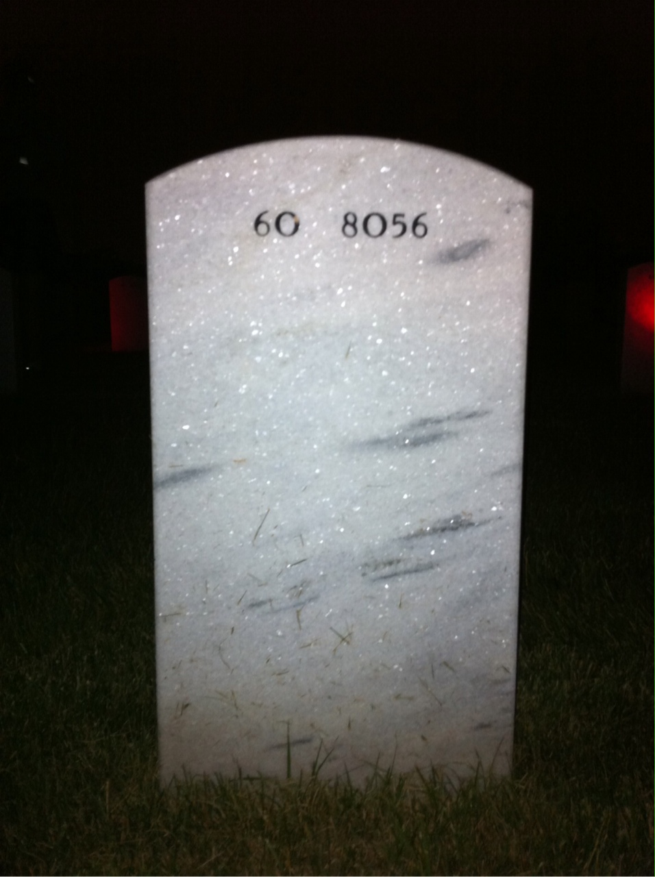 Back of headstone — Norman Nell