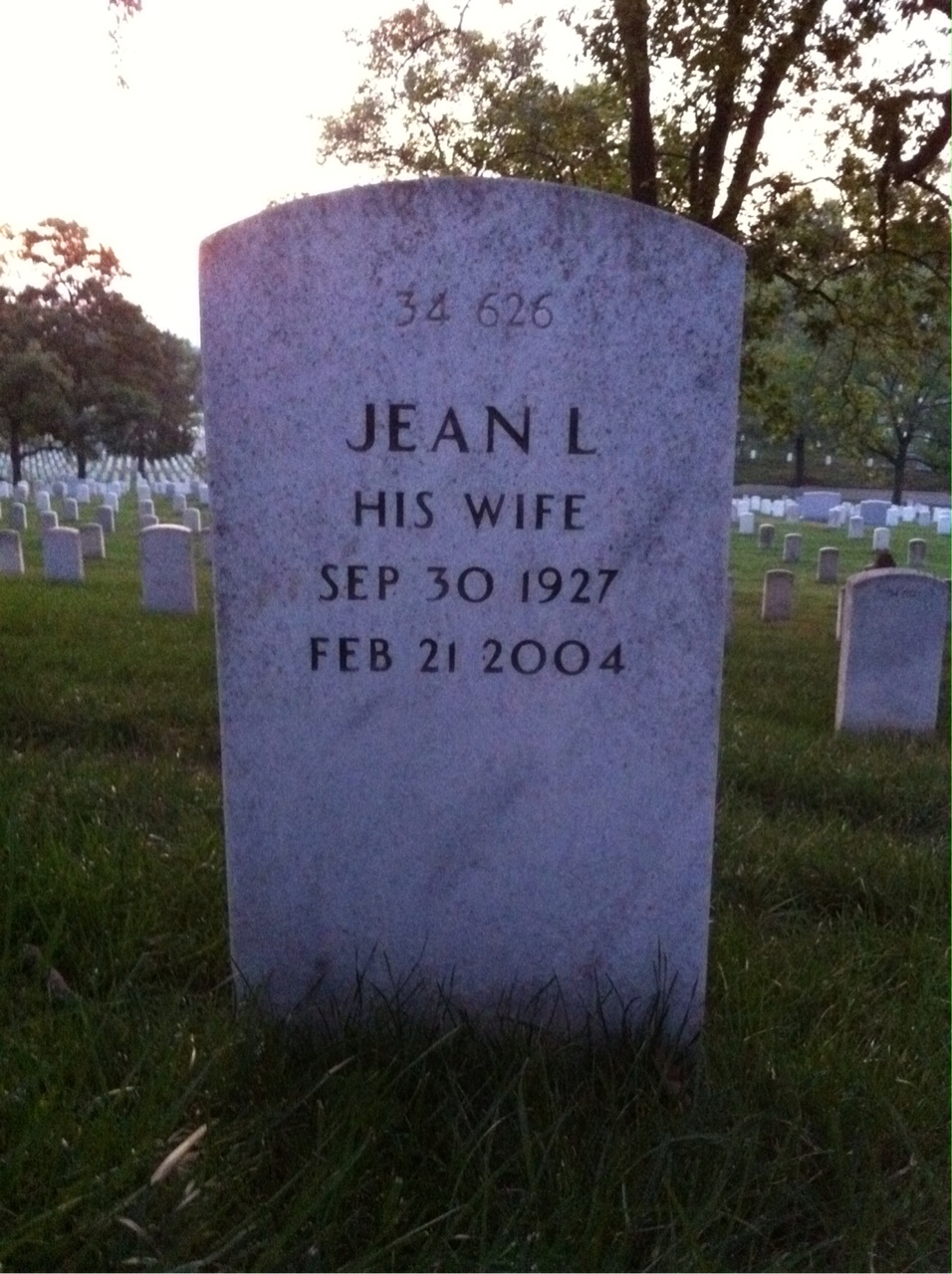 Back of headstone — P Fischer