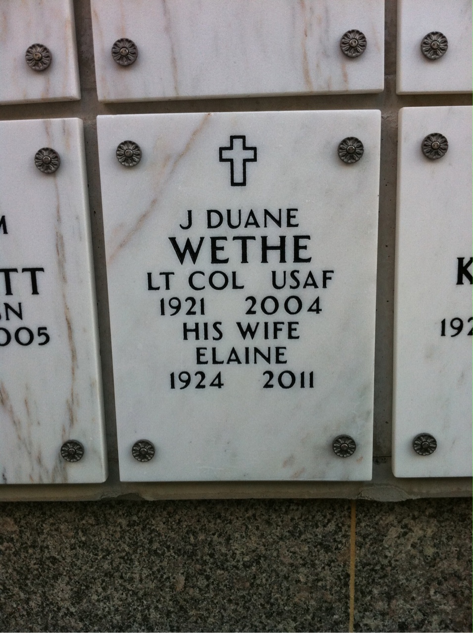 J Duane Wethe