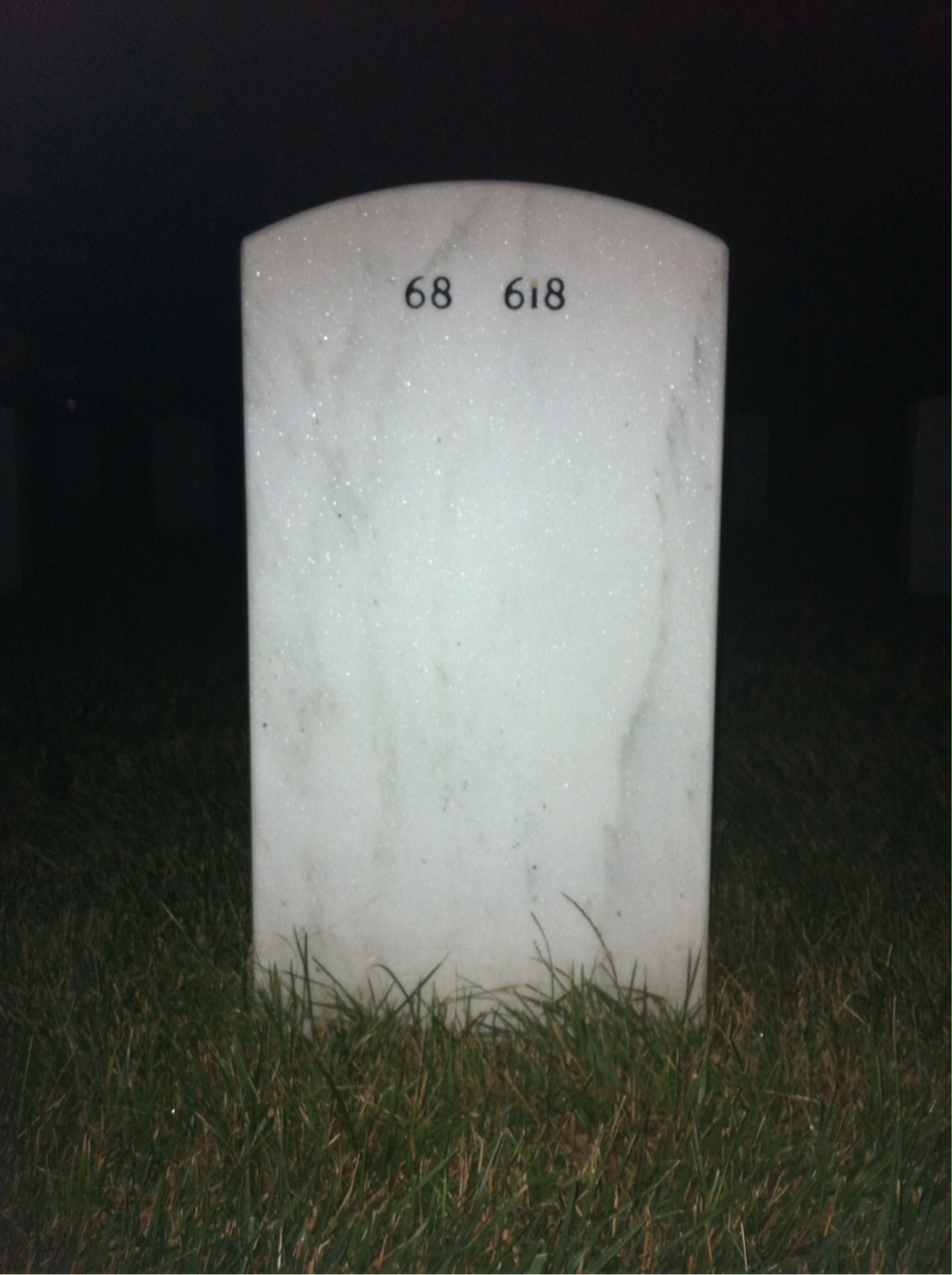 Back of headstone — Desiderata Di Sante