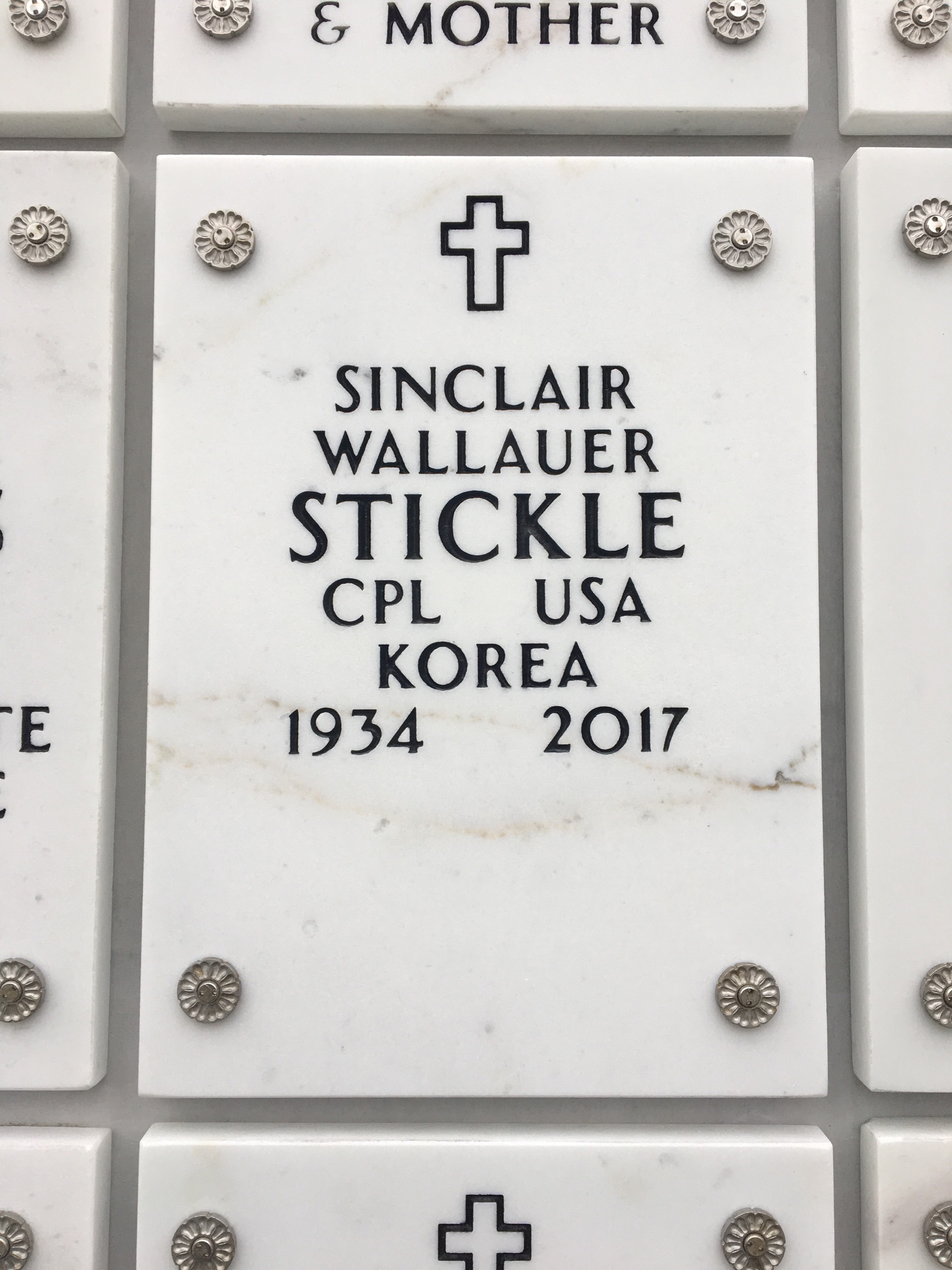 Sinclair Wallauer Stickle