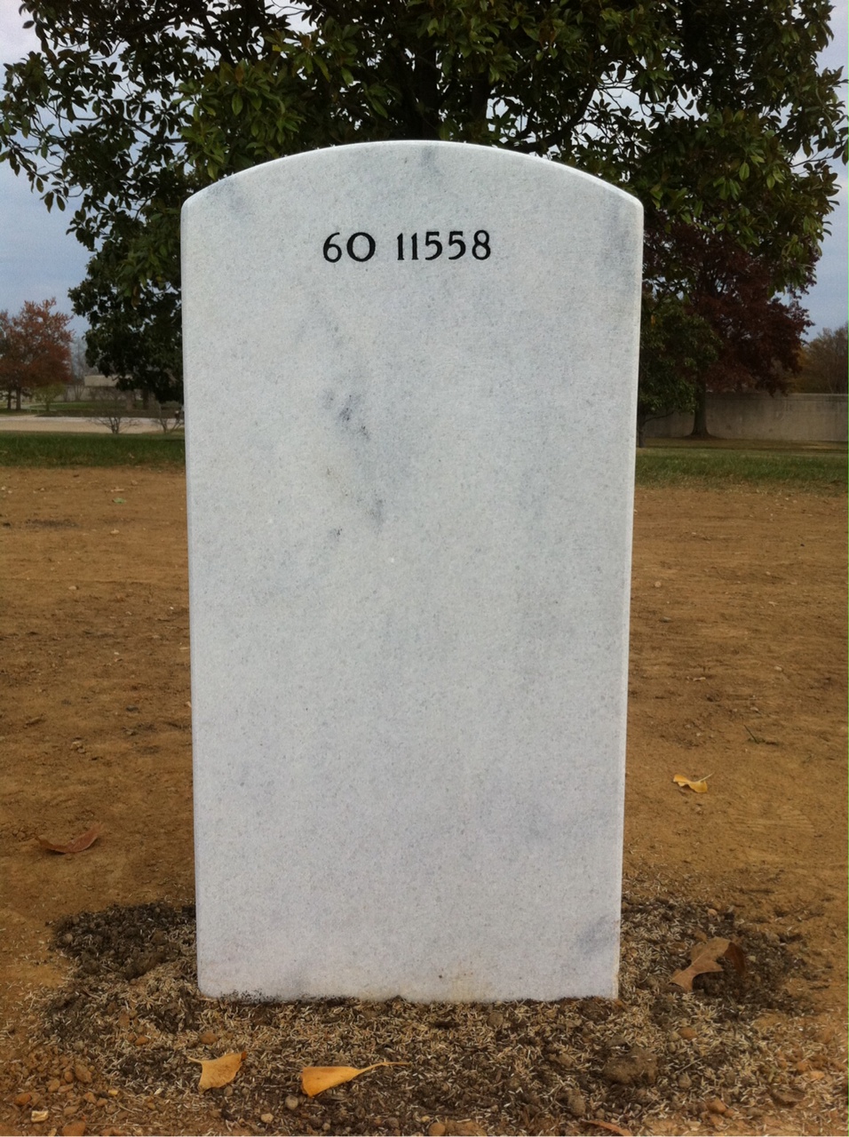 Back of headstone — Thomas Jardas