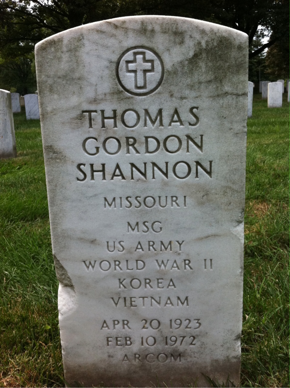 Thomas G Shannon