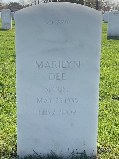 Back of headstone — Gerald Eastwood