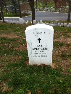 Back of headstone — Francis Bonsac