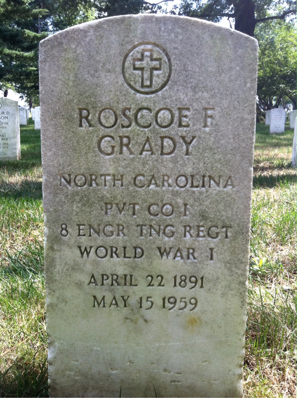 Roscoe F Grady
