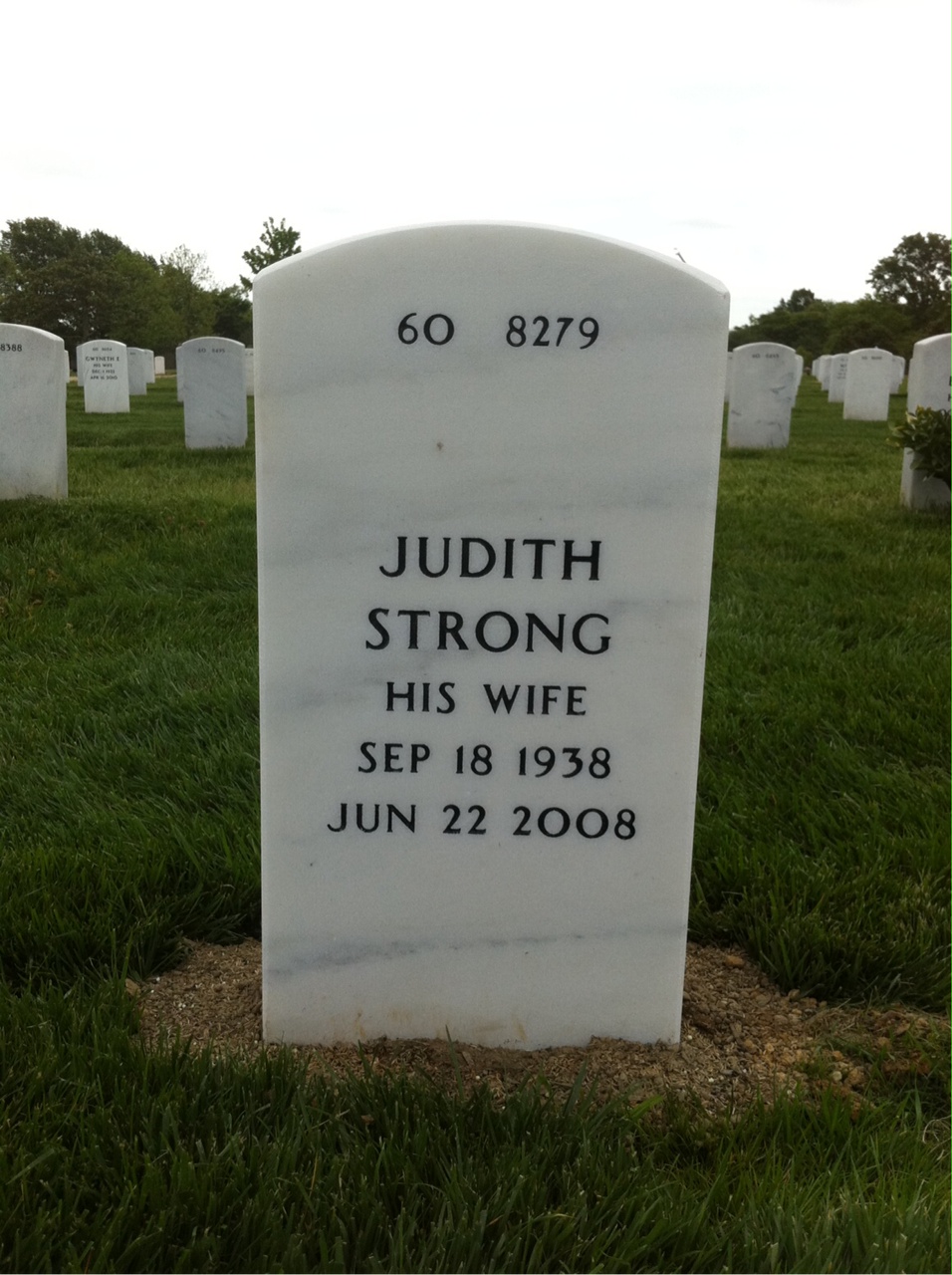 Back of headstone — Charles Kinney