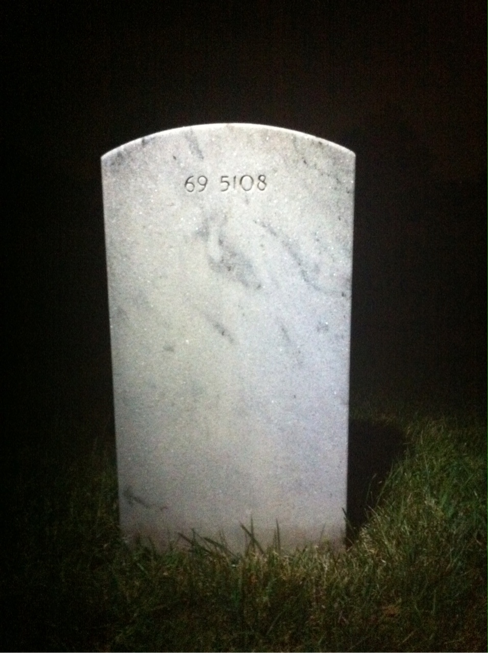 Back of headstone — Charles Munson