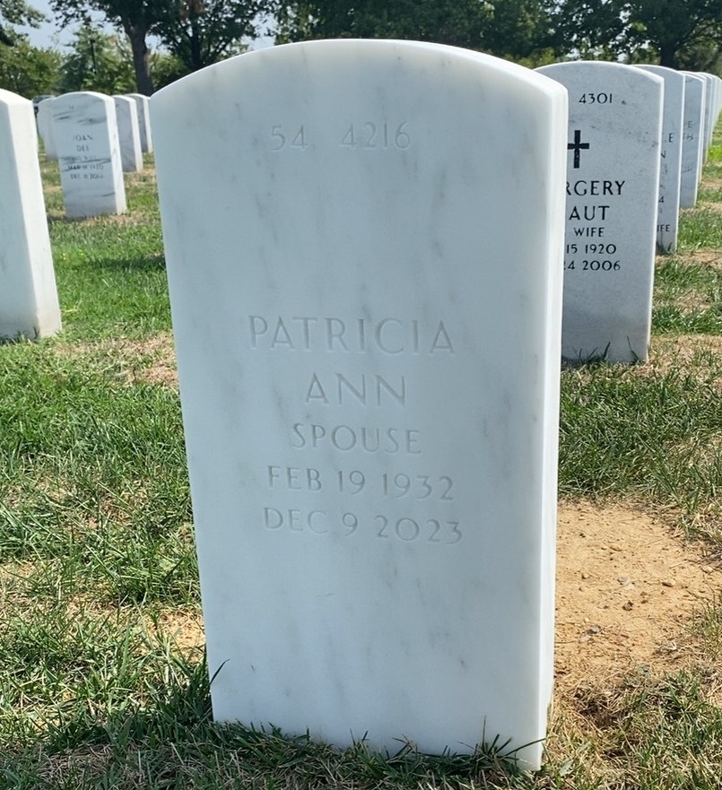 Back of headstone — Harold Rowland