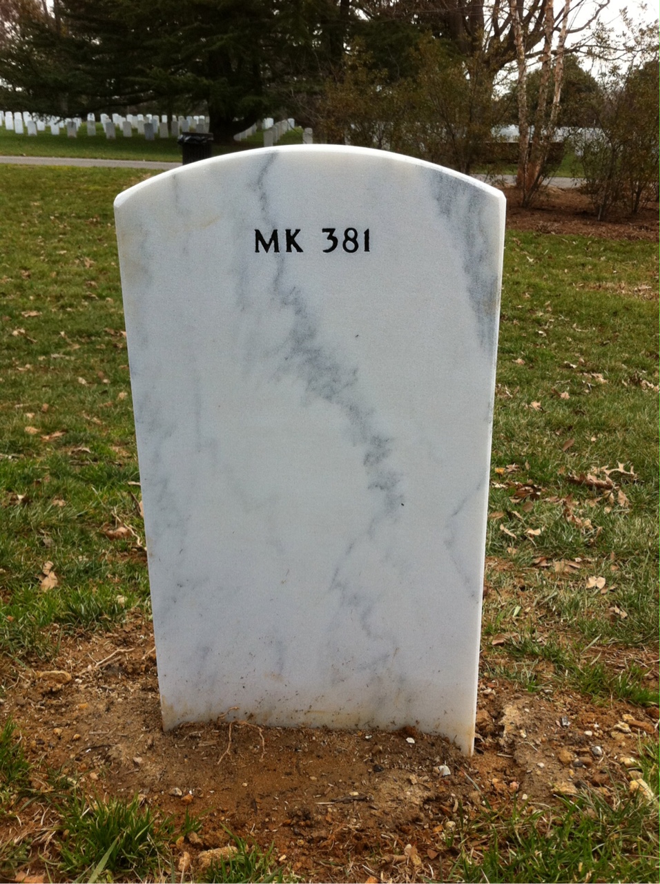 Back of headstone — Joseph Babinetz