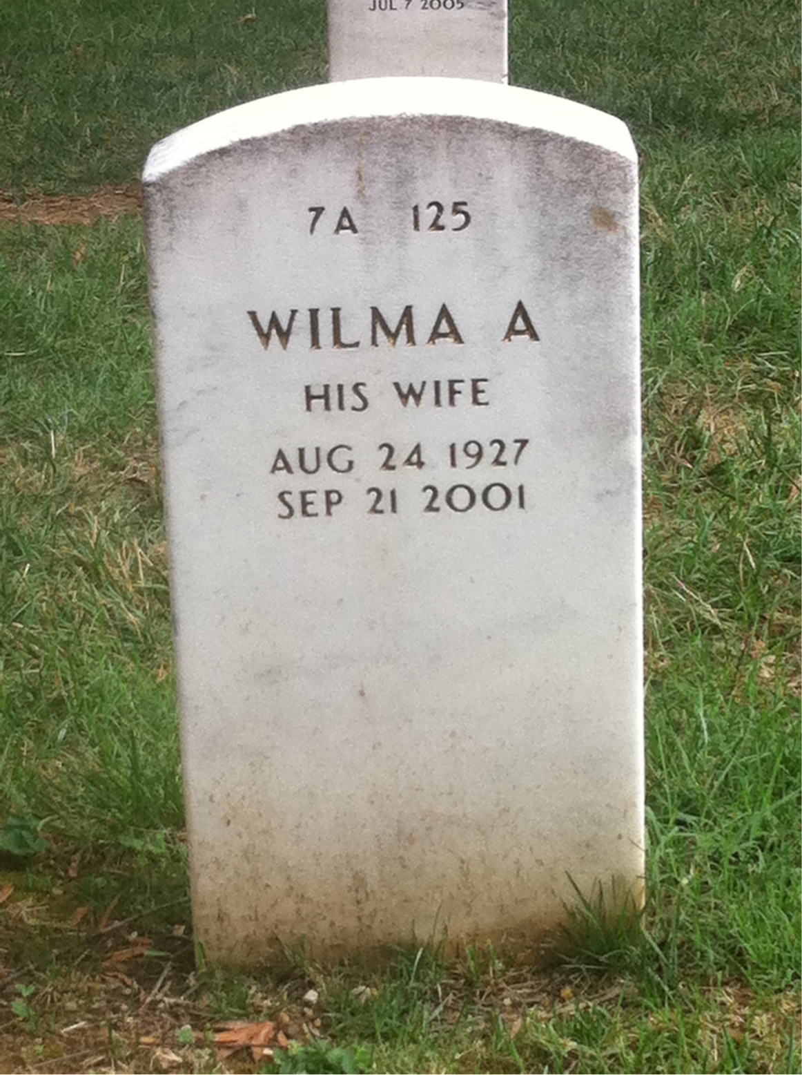 Headstone of Thomas J Kelly