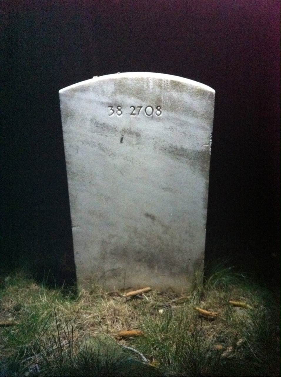 Back of headstone — Florence Bailey