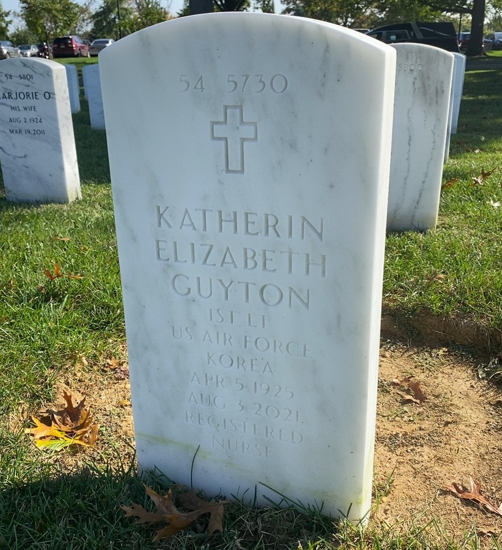Back of headstone — Robert Guyton