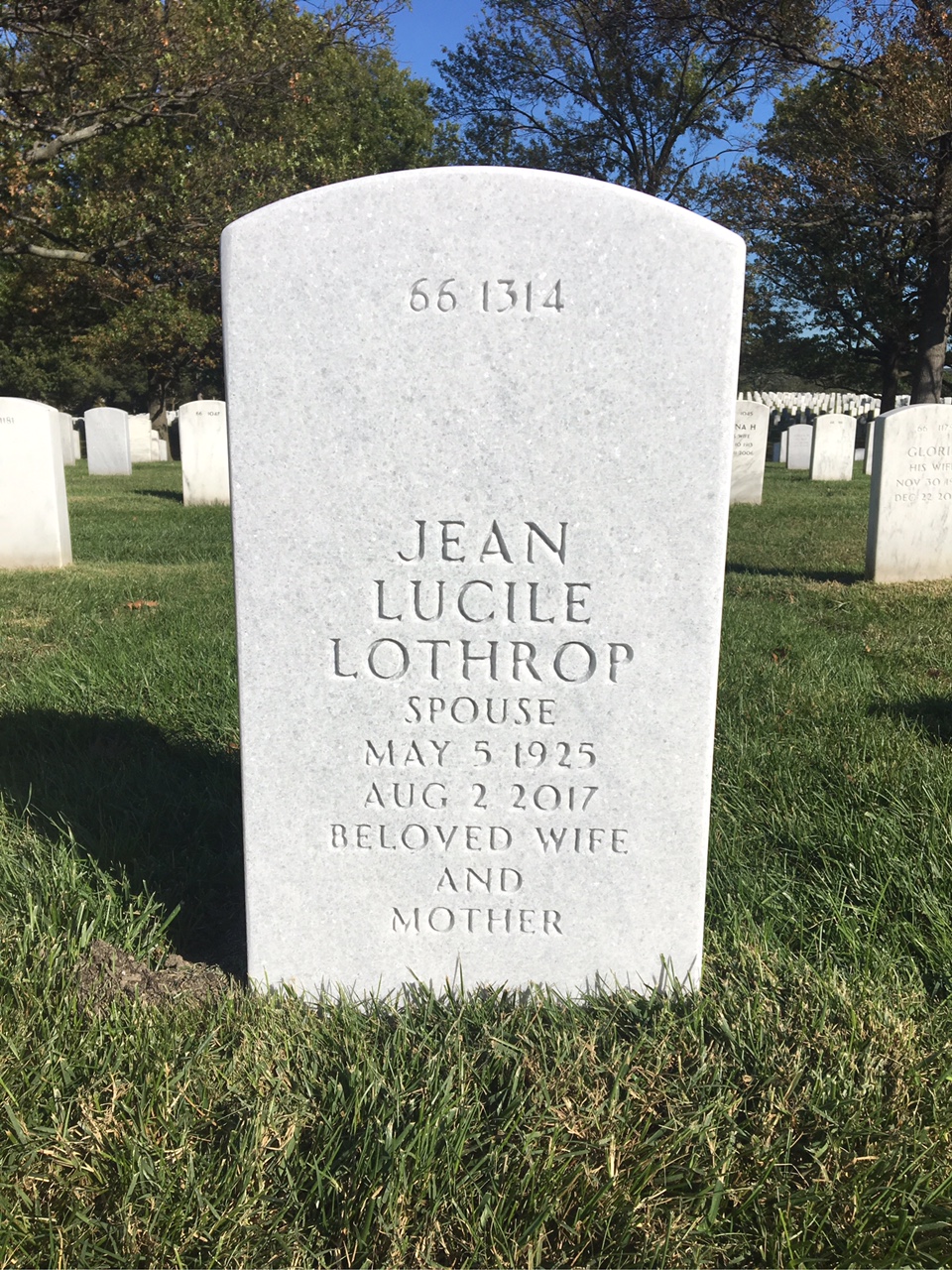 Back of headstone — Henry Lipsky