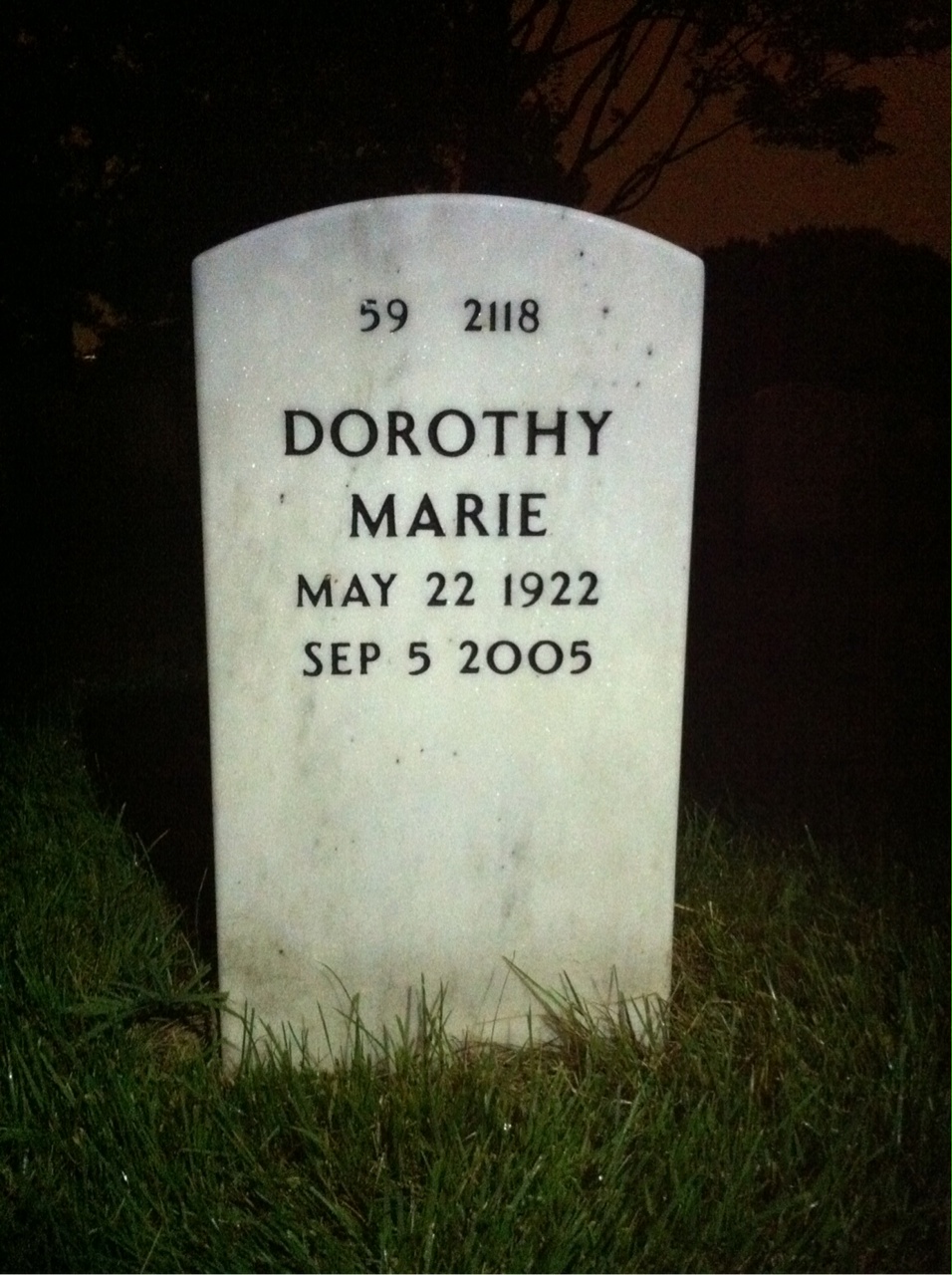 Back of headstone — Joseph Jones