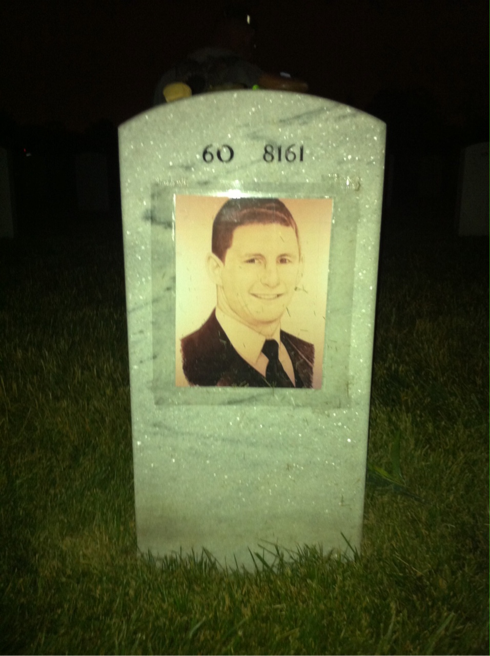 Back of headstone — Christopher Loudon
