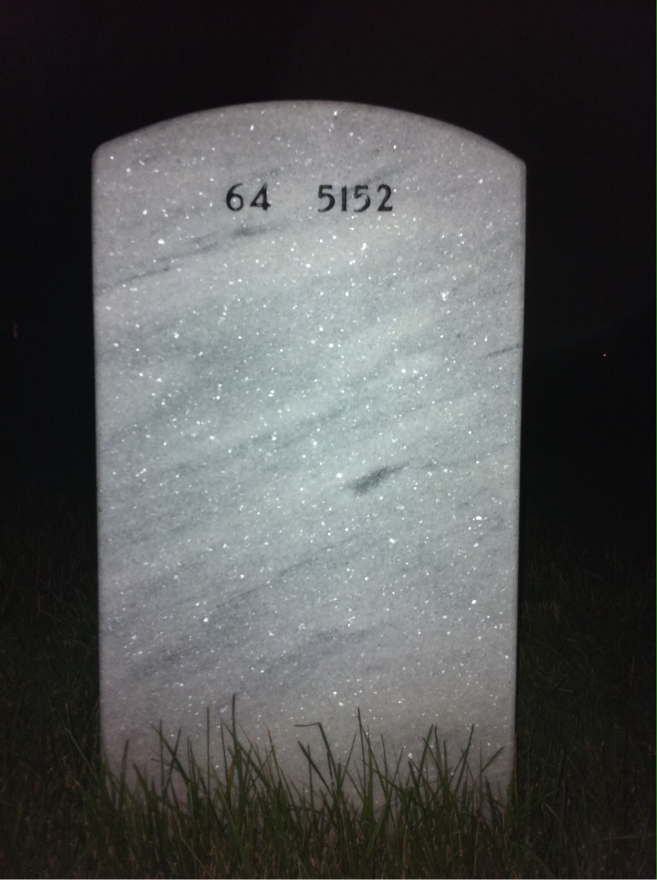 Back of headstone — Harry Weldon