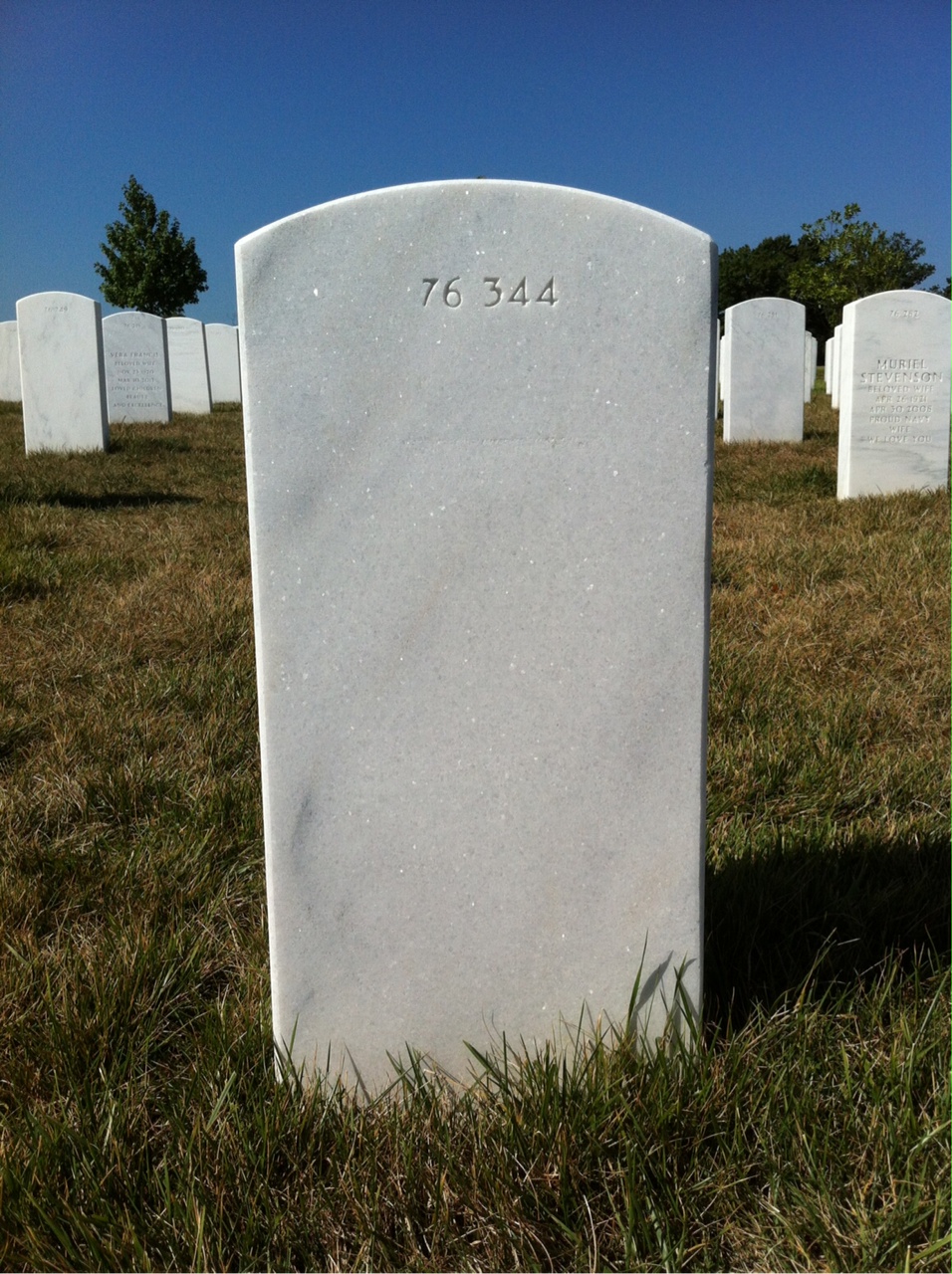 Back of headstone — Arthur Mills
