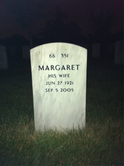 Back of headstone — Frank Amend