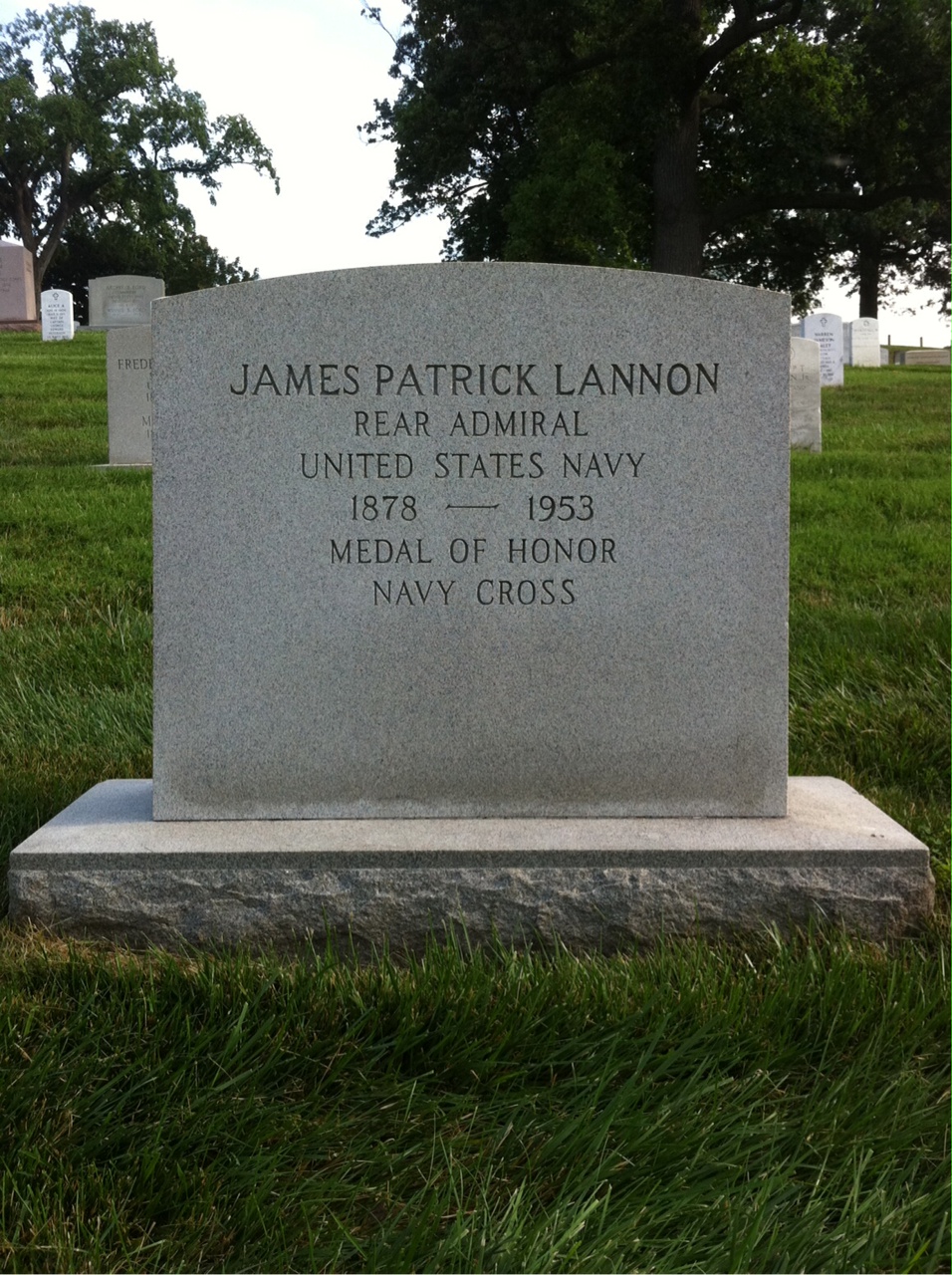 Headstone of James Lannon