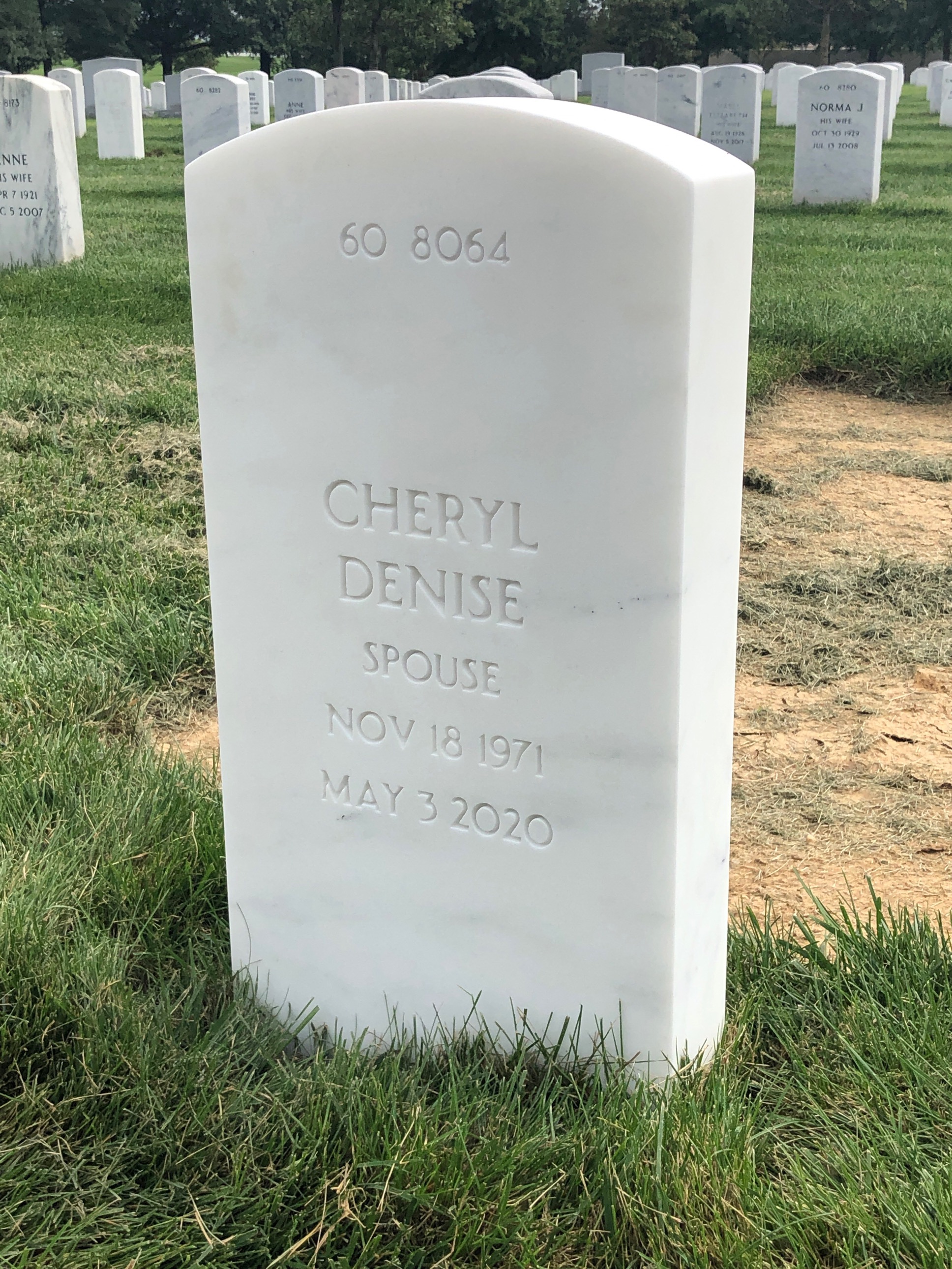 Back of headstone — Jonathan Lankford