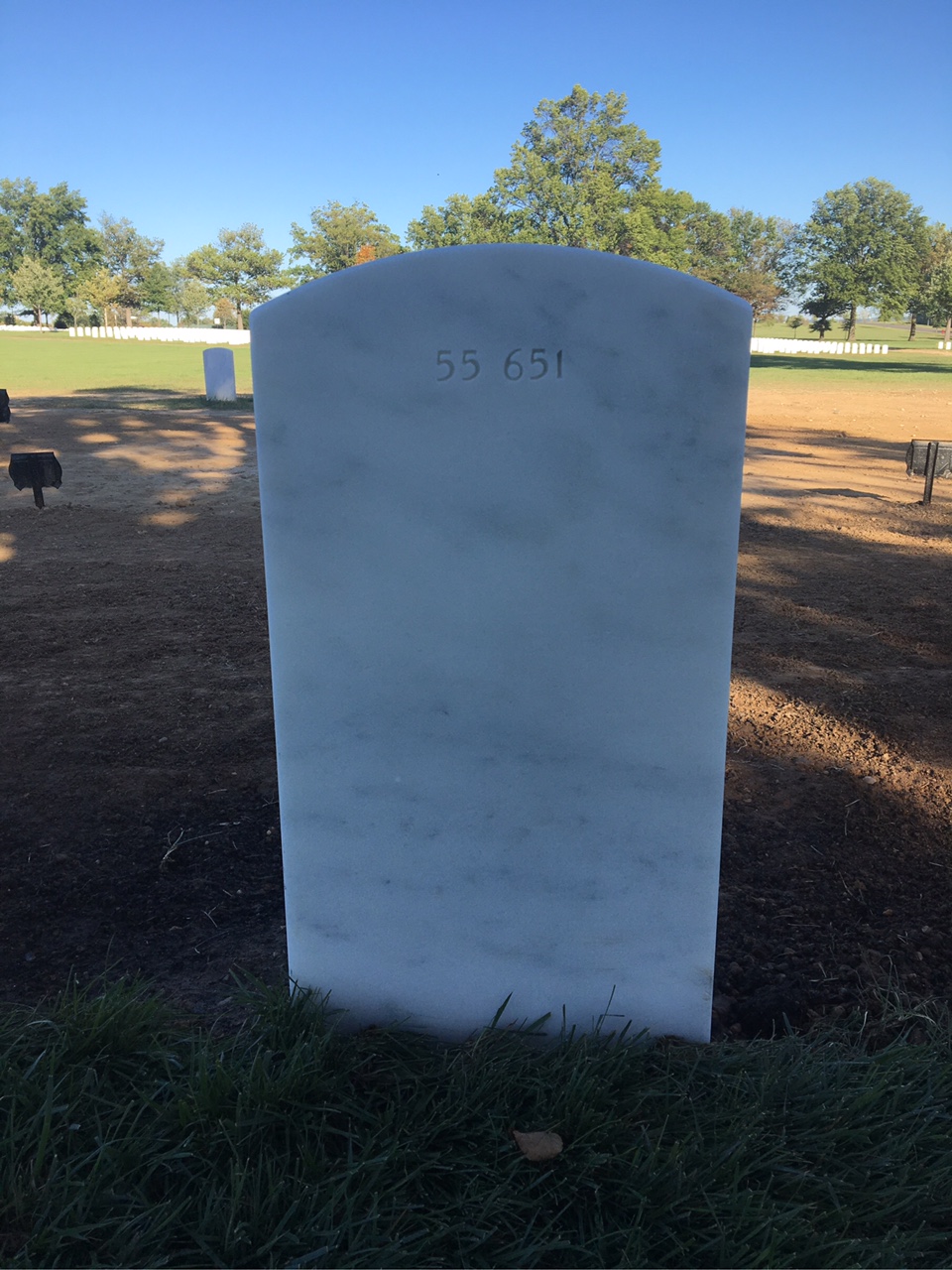 Back of headstone — Wayne E Hagan