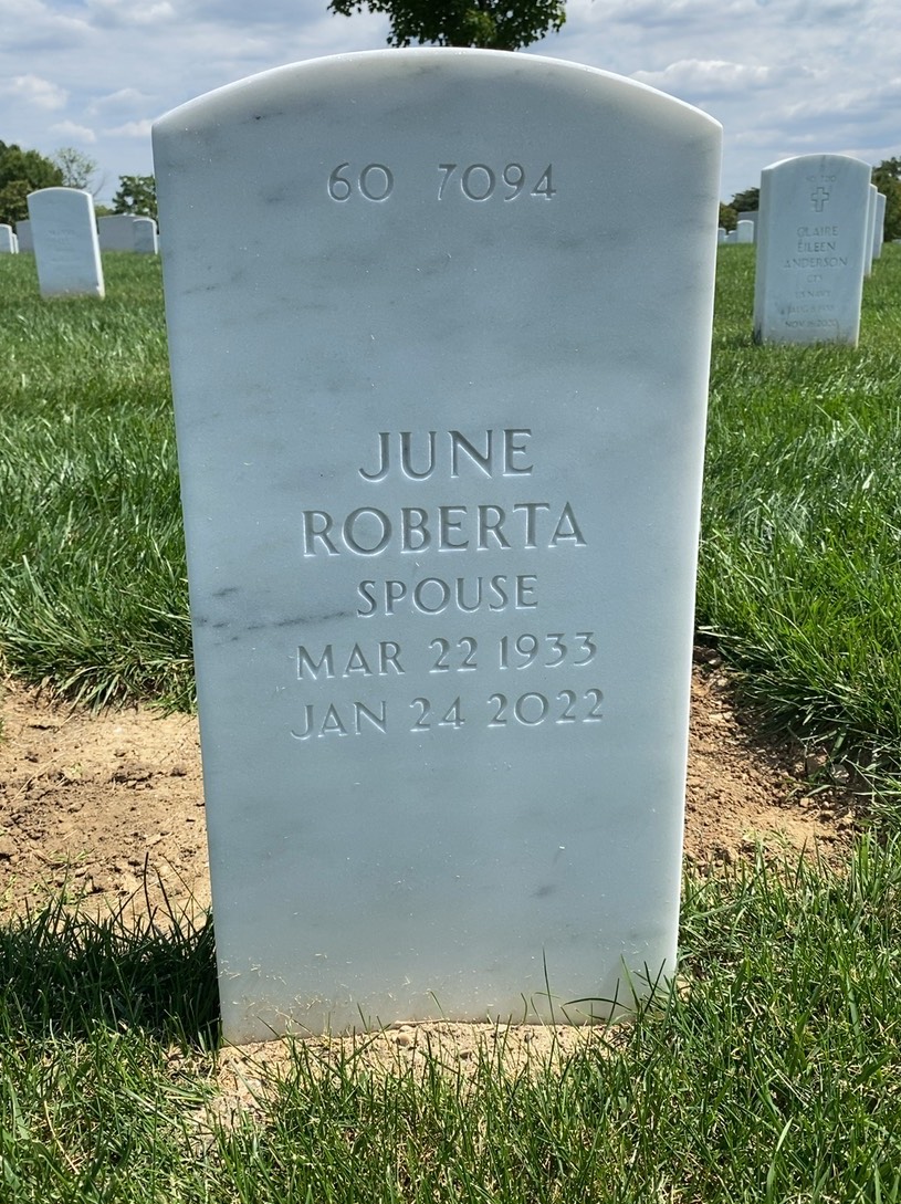 Back of headstone — Lester Frey