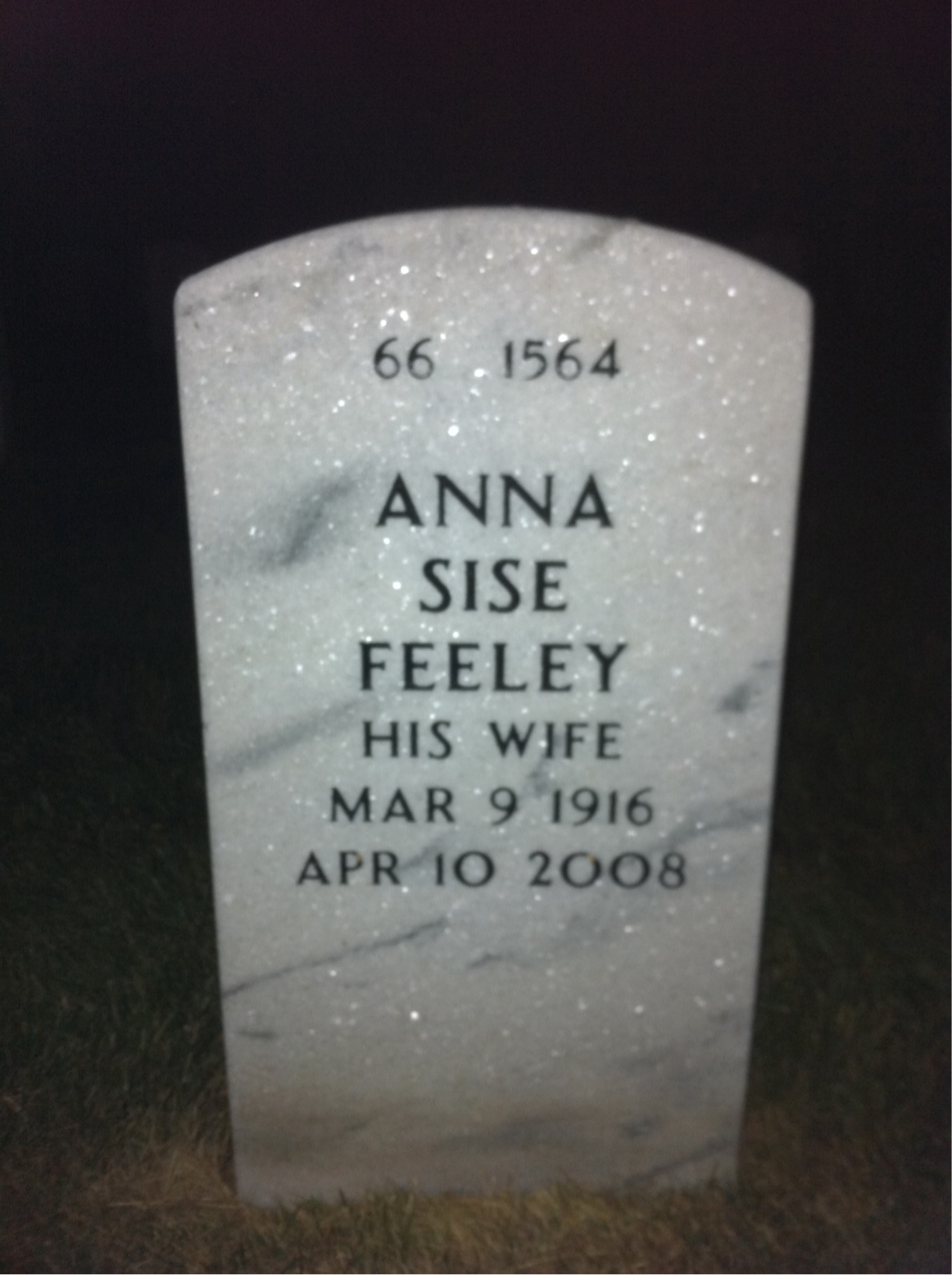 Back of headstone — Henry Voigt