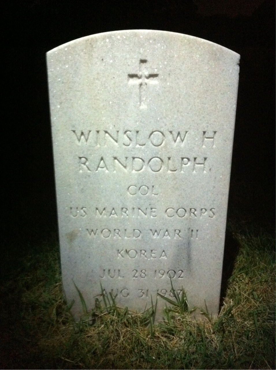 Winslow H Randolph