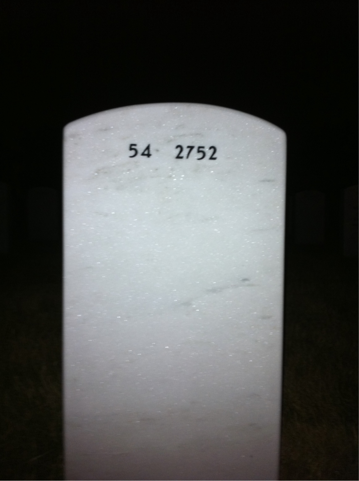 Back of headstone — Ruth Tomsuden