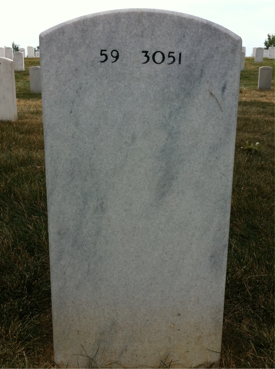 Back of headstone — Stephen Rochford