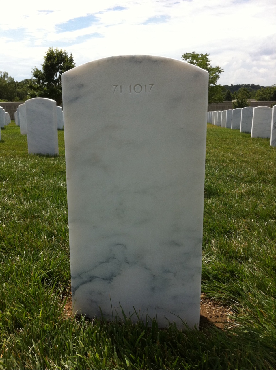 Back of headstone — Wilford Perry Boyd