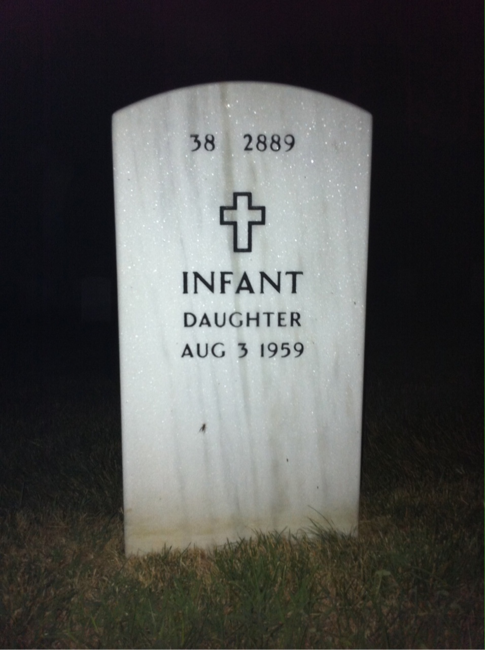 Back of headstone — Nelson Blankenship