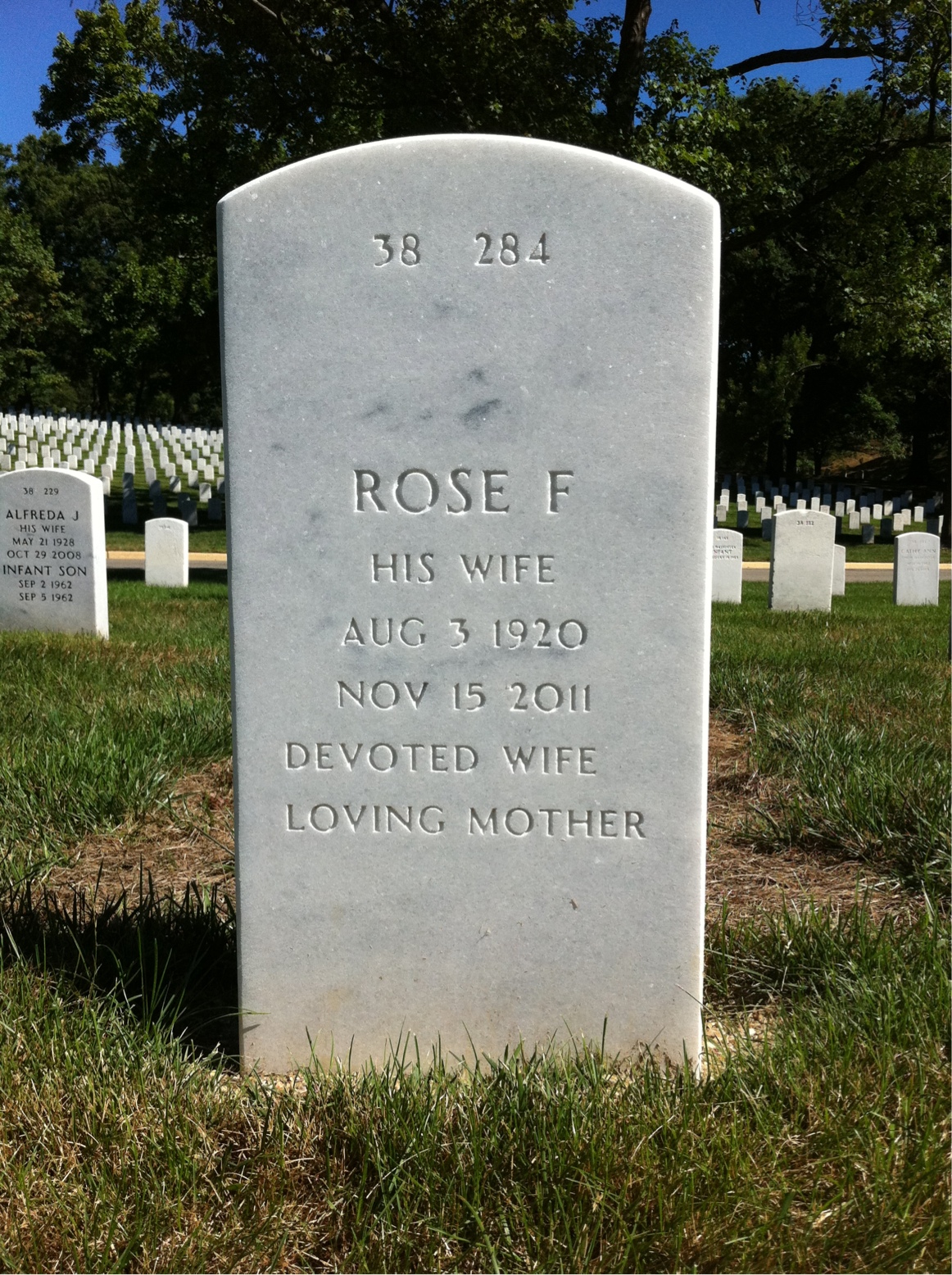 Back of headstone — Edward Shelton