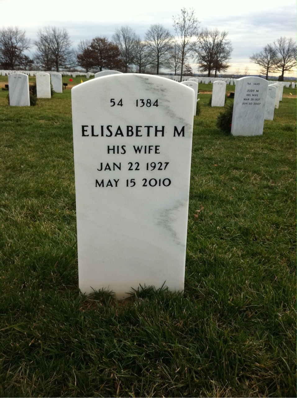 Back of headstone — Edmund Appleby