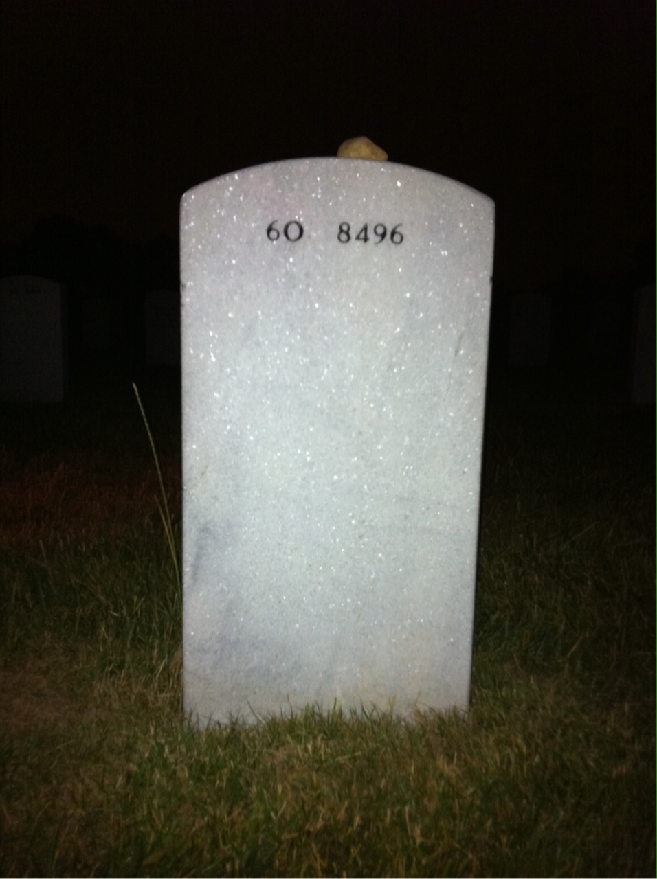 Back of headstone — Robin Shawlinski
