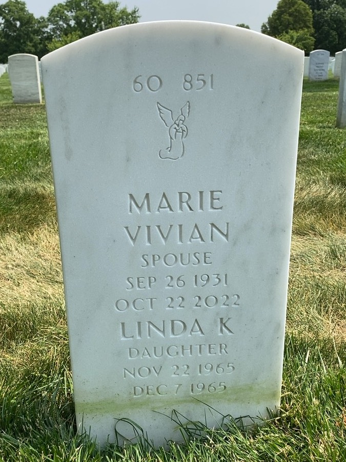 Back of headstone — Charles Assman