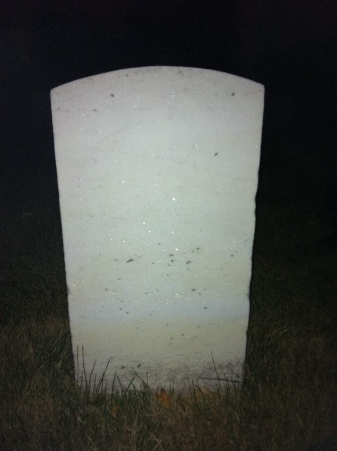 Back of headstone — James Murphy