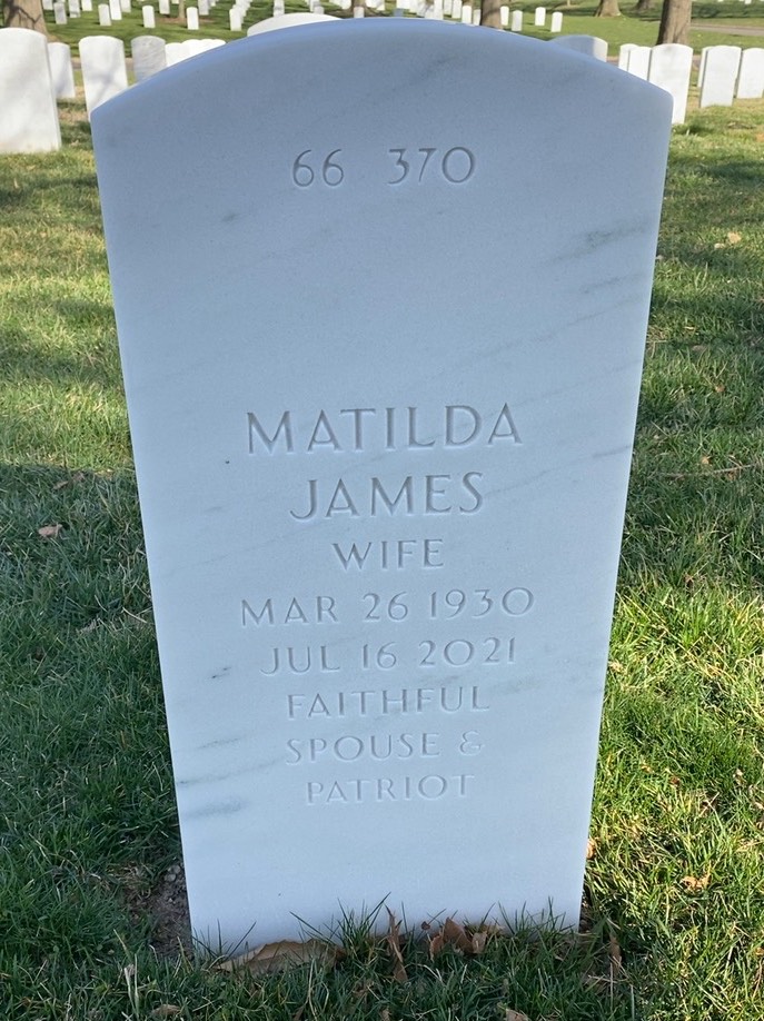 Back of headstone — Samuel Smithers