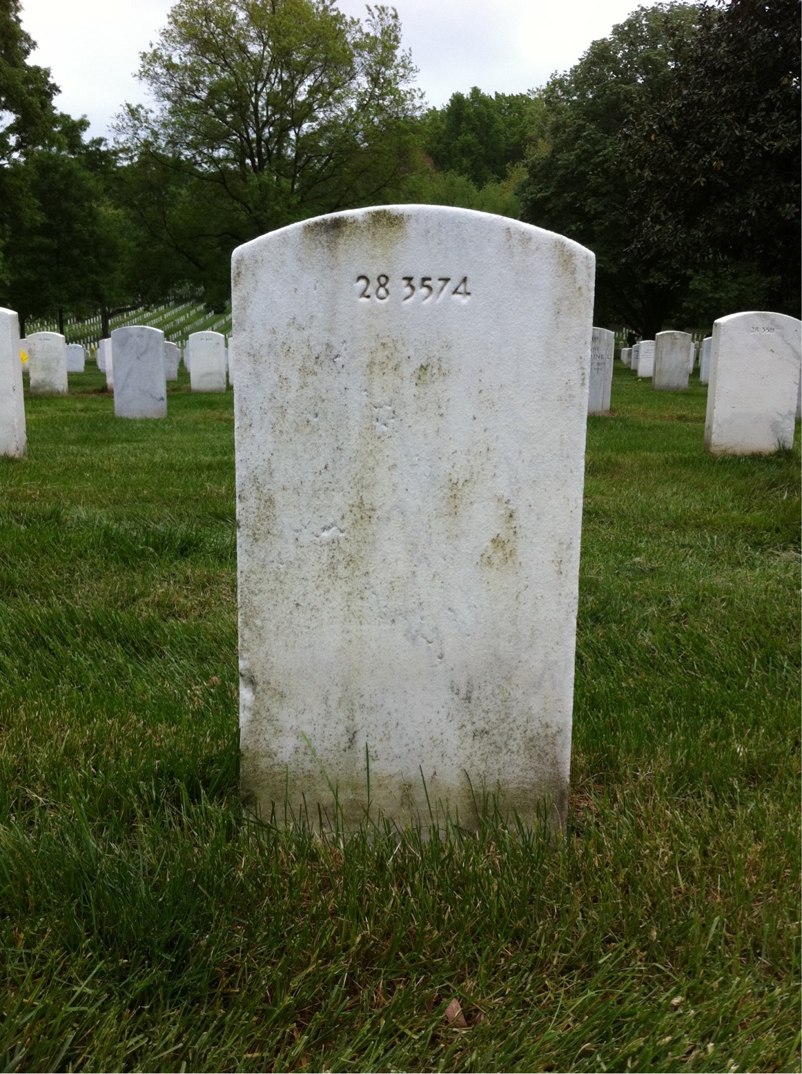 Back of headstone — Boardman Munson
