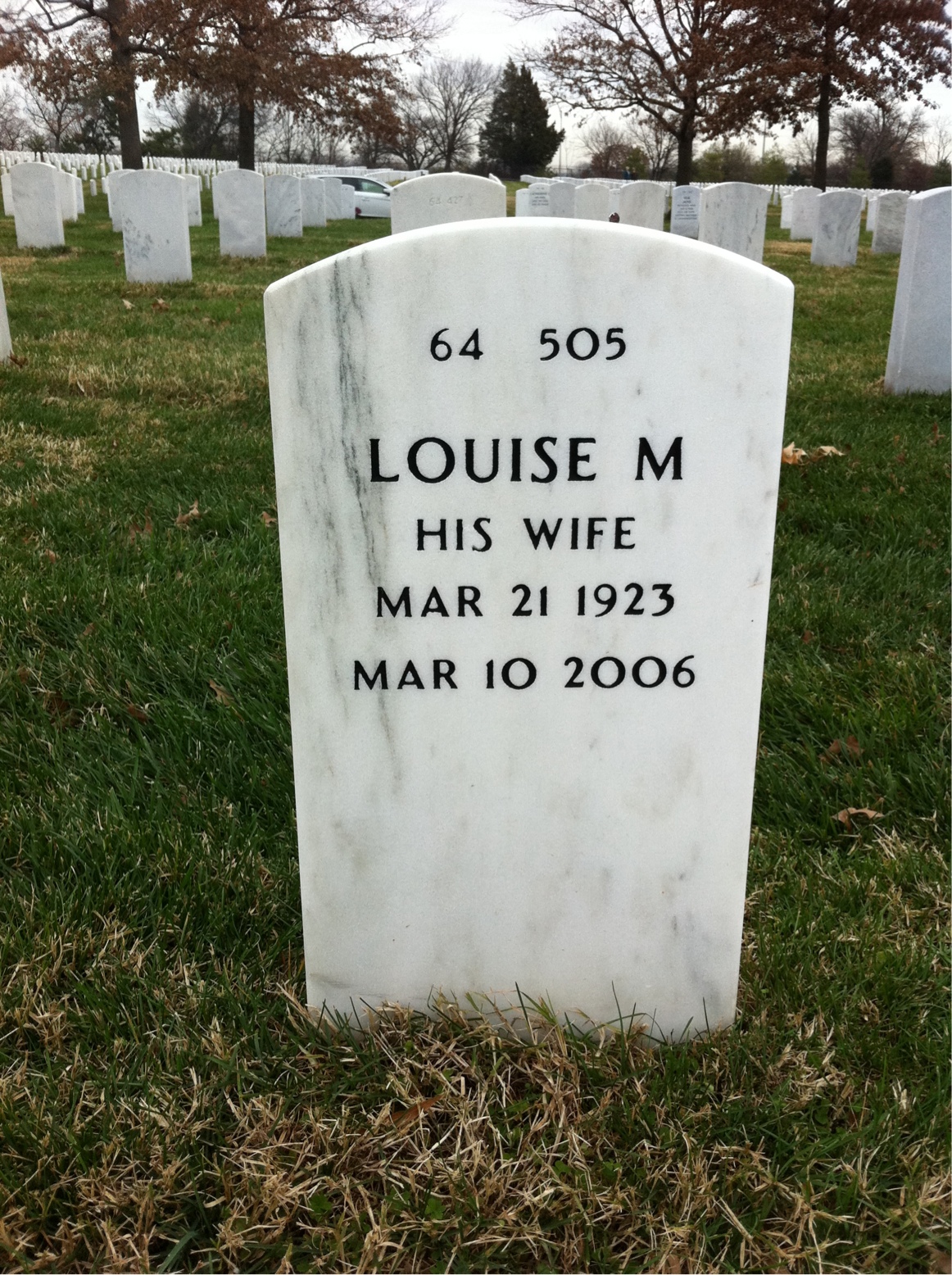 Back of headstone — Lyman Bryan
