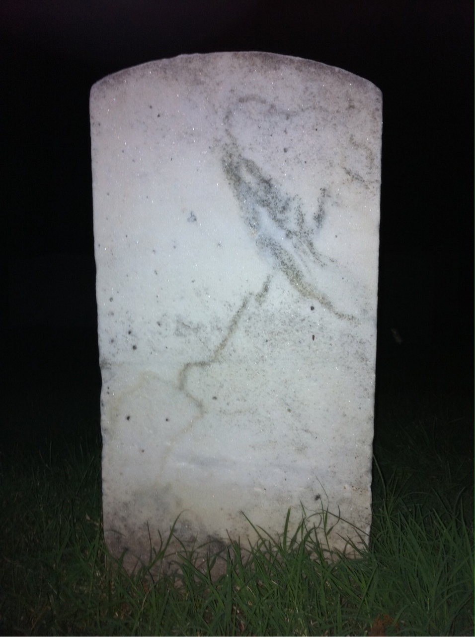 Back of headstone — Francis Bacon