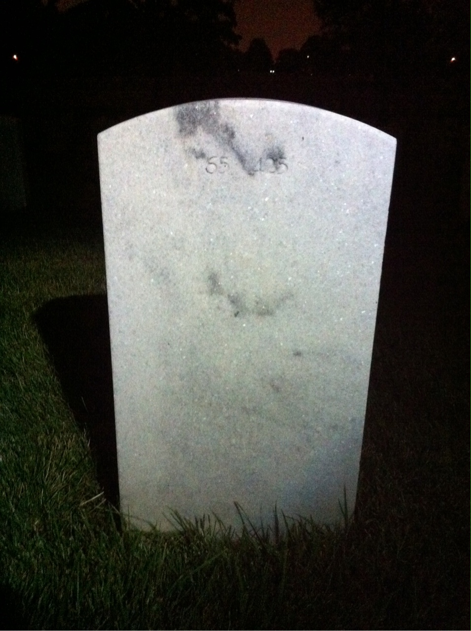 Back of headstone — Veto Boniface Mickus