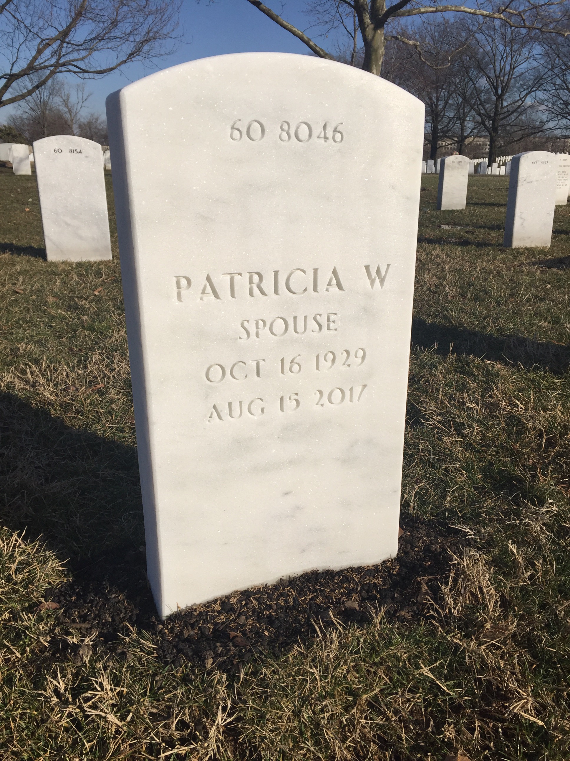Back of headstone — Ercell Hamilton