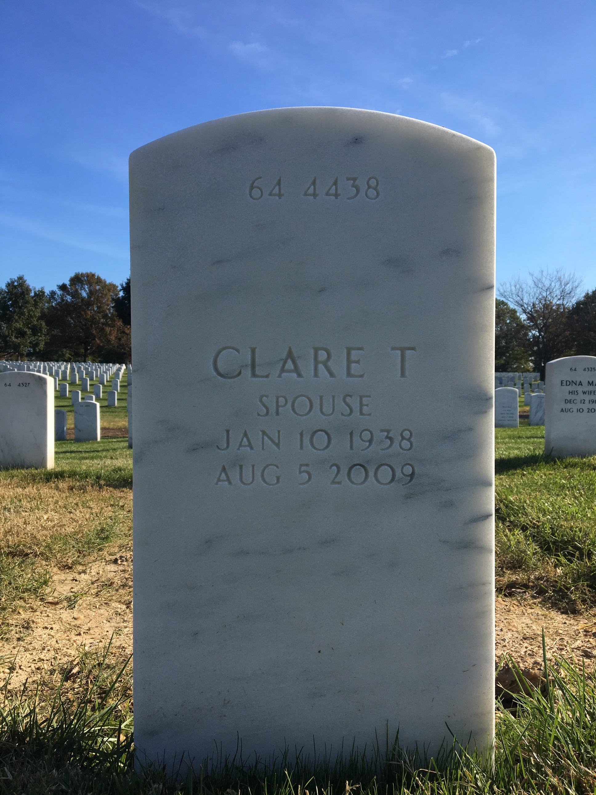 Back of headstone — John Rosamond