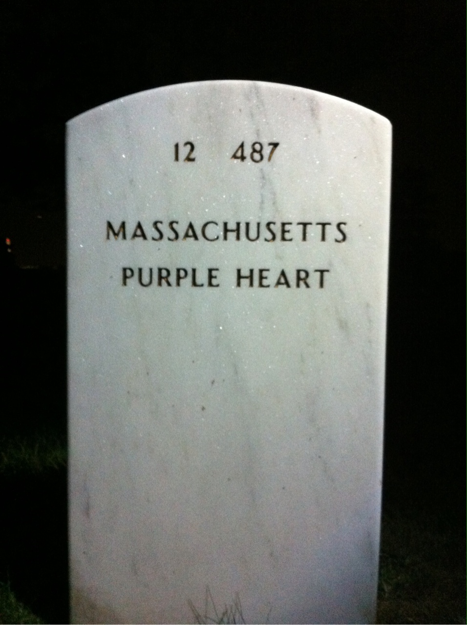 Headstone of William Gary Walsh
