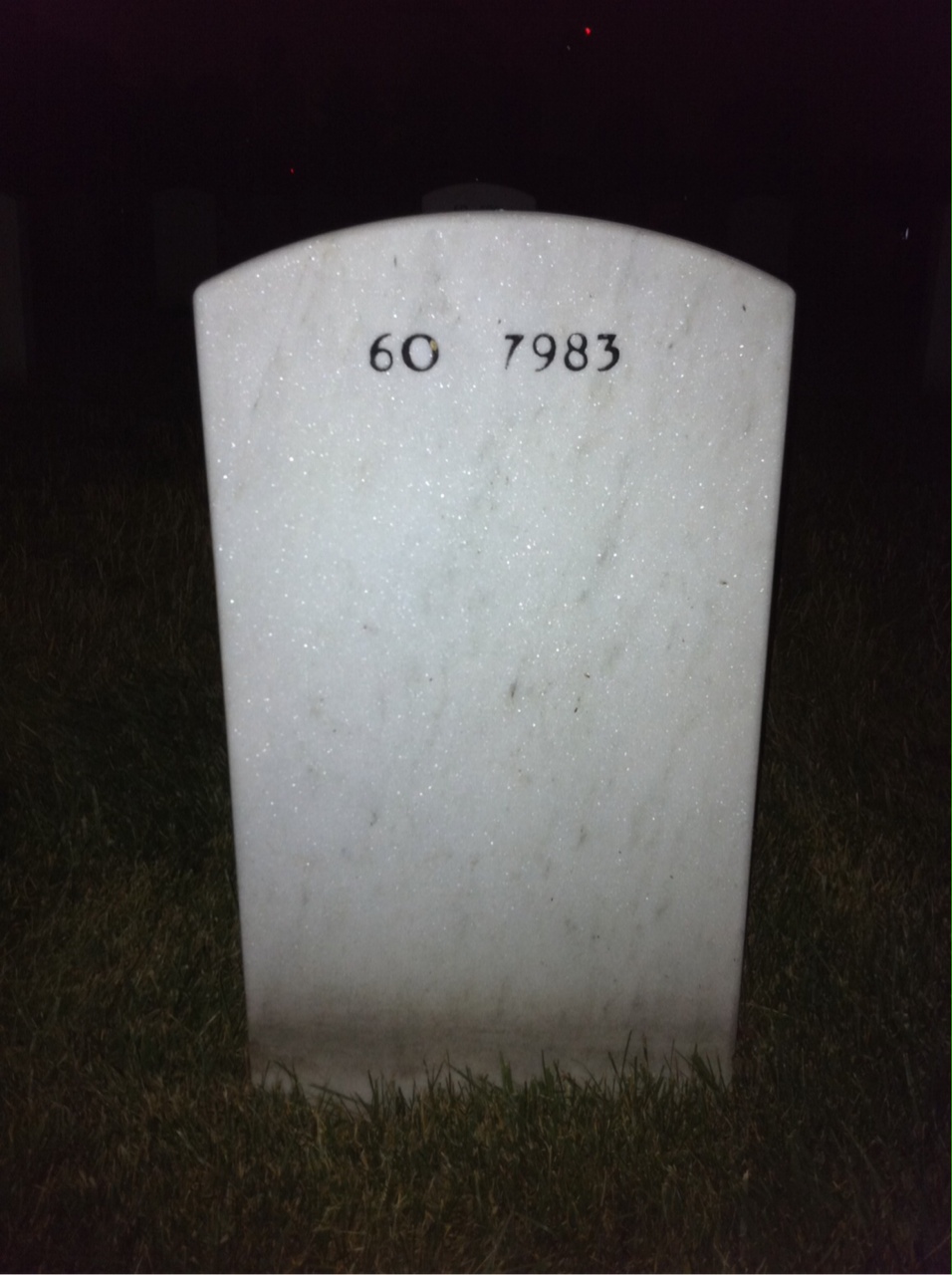 Back of headstone — Leonard Cowherd
