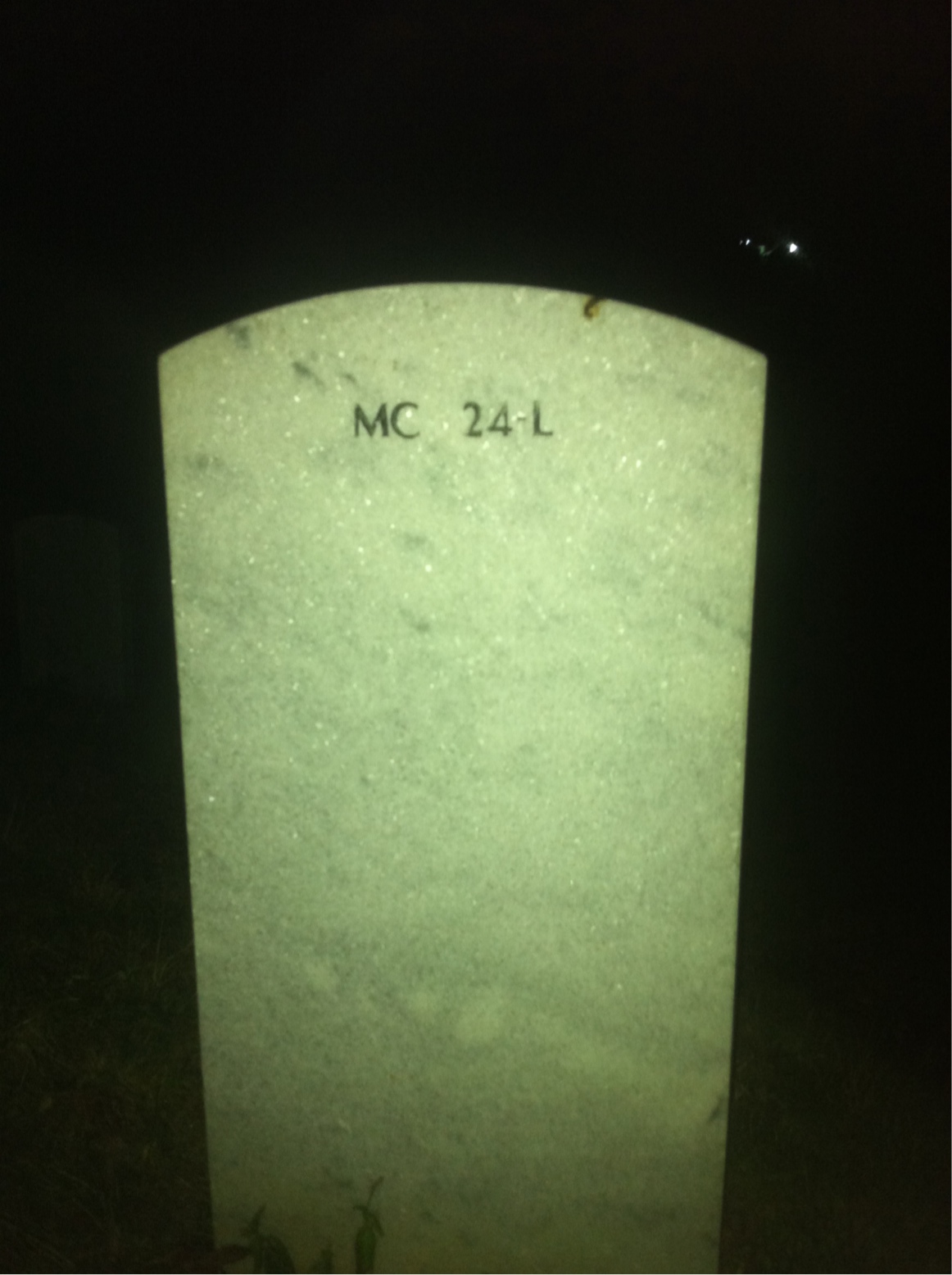 Headstone of John B McGuinness