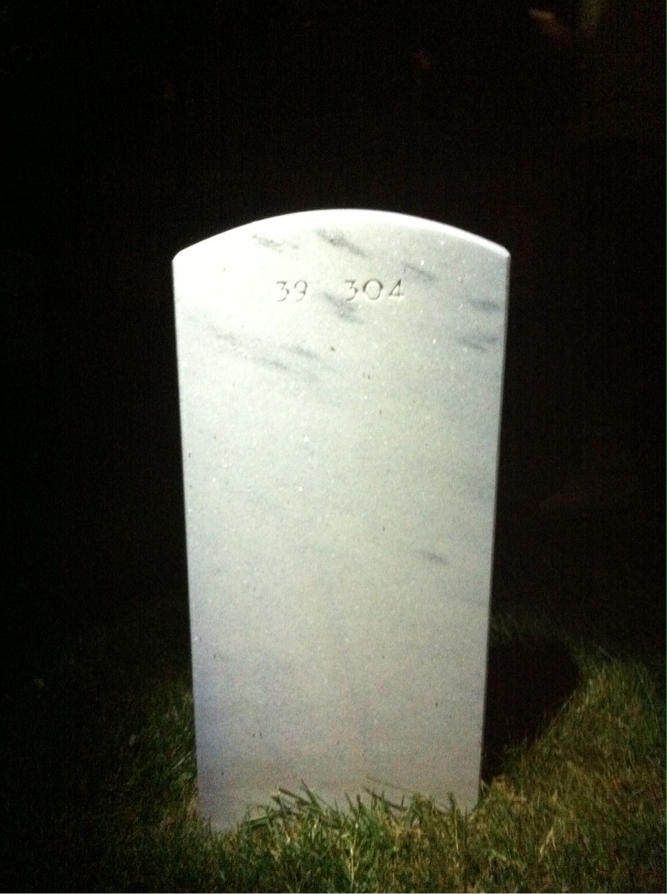 Back of headstone — Richard Fessenden